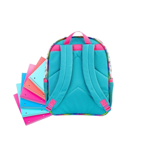 Unicorn Doodles Clear Thinking Backpack - Picture 3 of 3